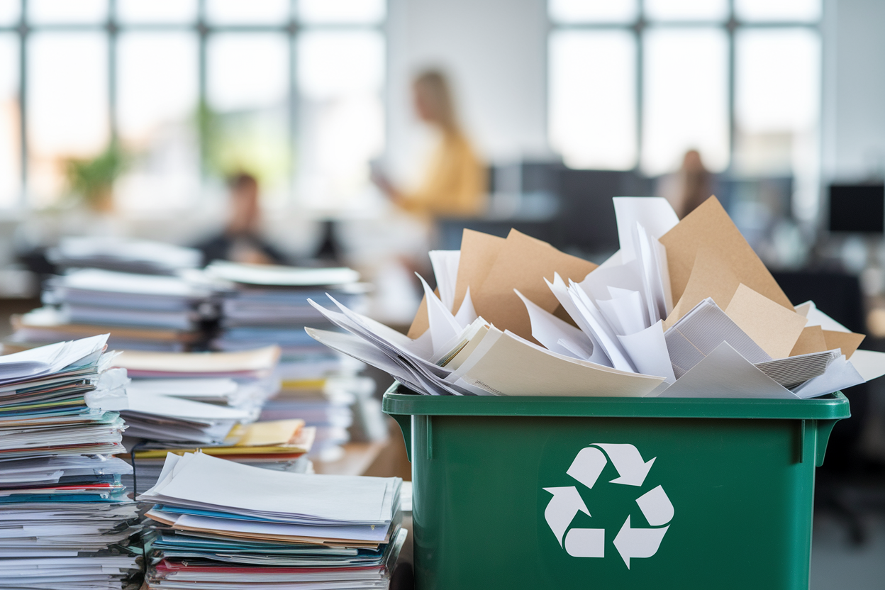 L'impact environnemental des documents papier dans votre entreprise